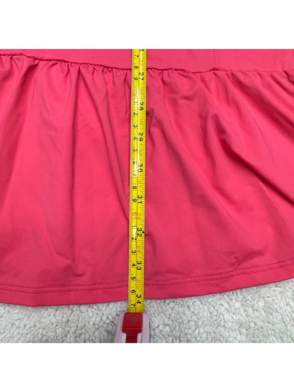 NWOT Tommy Bahama Women's Hot Pink Activewear Double Strap Spa Dress, Size S - Picture 9 of 9